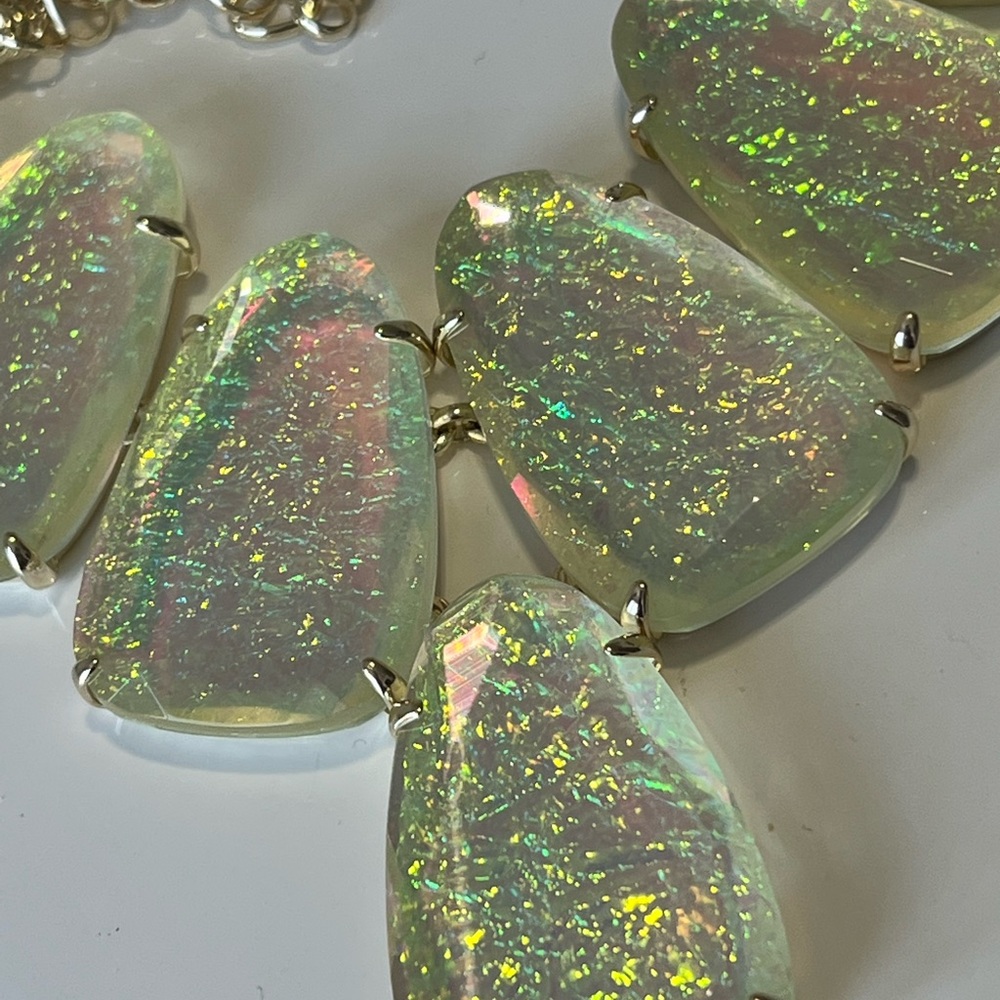 NWT Rare & Retired Kendra Scott Harlow Dichroic Foil Texas Limited Edition GORG! - Picture 12 of 14